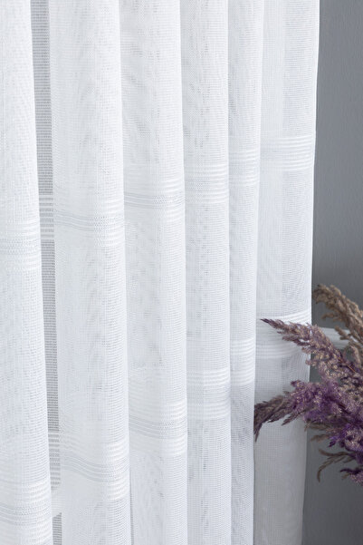 Payidar Gümüş 1/2.5 Normal Pileli Ütü İstemez Kırışmaz Yeni Sezon Salon Oda Tül Perdesi