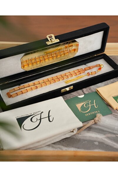 COLLECTION OF ROSARY SERTİFİKALI ÖZEL TASARIM PÜSKÜLLÜ  KOLEKSİYONLUK ATEŞ KE...