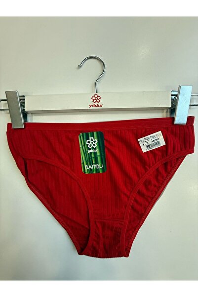 YILDIZ BAMBU DERBY LİKRALI BİKİNİ KÜLOT 6'LI TEN YILDIZ KOD4190A