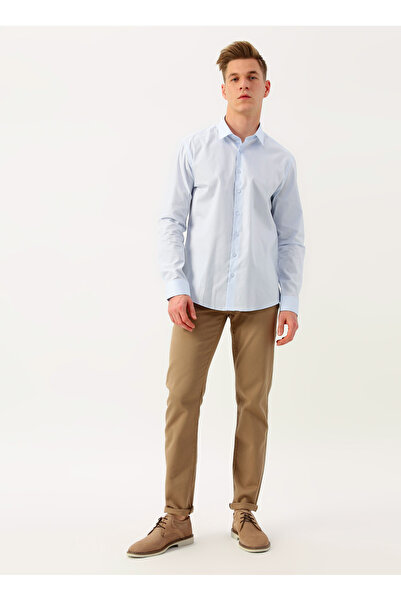 Fabrika Mavi Erkek Gömlek