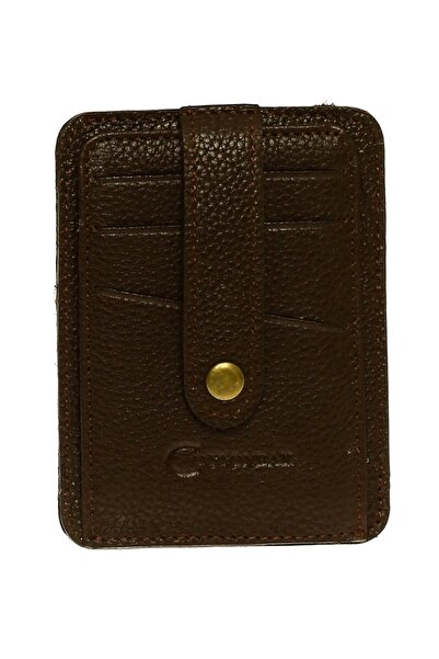 Cotton Bar Erkek Kahverengi Clutch / El Çantası