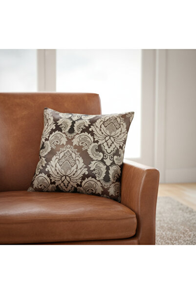 PİKKO HOME Brown 45*45 cm Throw Pillow Cover