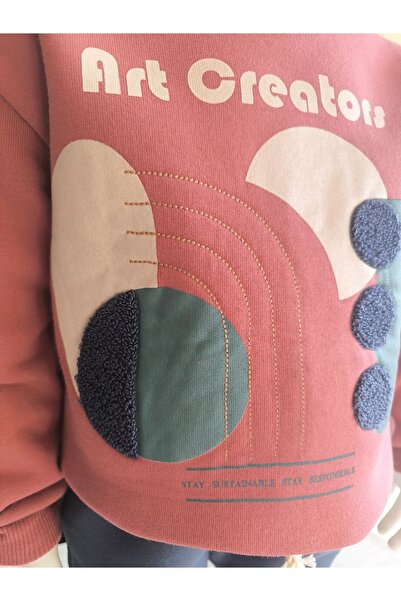 Miniworld Boys Girls Kids Bottom Top Set Unisex Long Sleeve Tracksuit Casual Sport Stylish Modern Design Ribbed