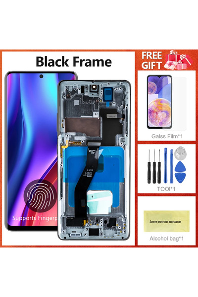 Choice AMOLED Black Frame 6.8'' S21 Ultra AMOLED Screen With Fingerprints For...