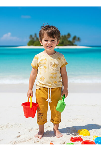 Miniworld Children's Unisex Girls Boys Shorts (Capri) Set Nursery 100% Cotton Comfortable Style Design Premium