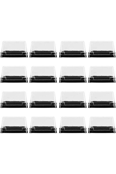 Bukela 100PC Clear Cake Boxes – PVC, for Cupcakes/Cookies