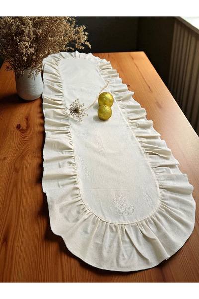 Nöşre Design Runner Amerikan Servisi Bohem Tarzı Pintrest Ev Dekorasyonu Masa Örtüsü