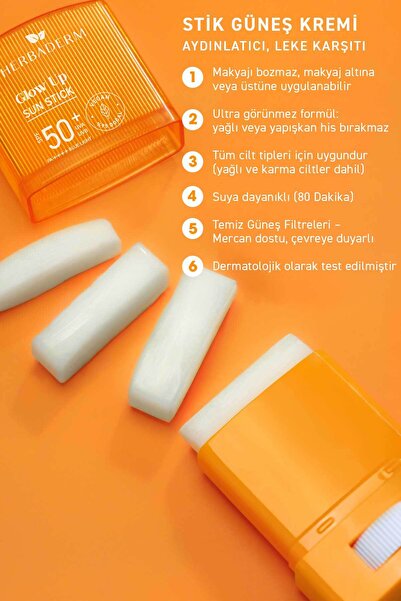 Herbaderm Stick Güneş Koruyucu 50+ SPF Leke Karşıtı & Aydınlatıcı 19 gr
