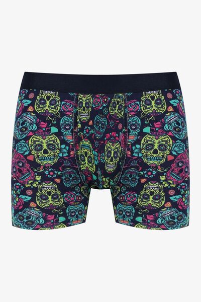 koza iç giyim Men's Triple Cotton Lycra Boxer