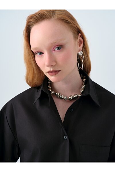 Loft Women's Crop Shirt - Sleeve Design