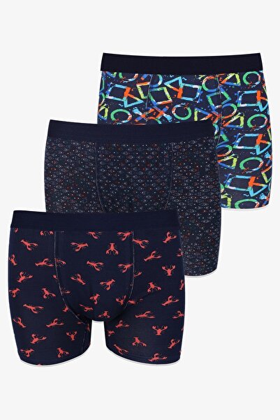 koza iç giyim Ανδρικό μπόξερ από τριπλό βαμβάκι λύκρα