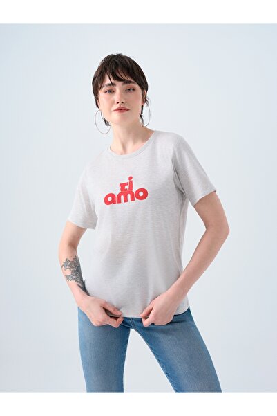 Loft Women's Regular Fit T-Shirt - Sleeves