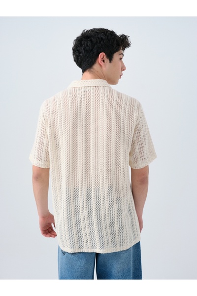 Loft Comfortable Cut Men's Shirt - Sleeves