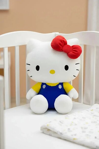 Miniso Sanrio Lisanslı Oturan Peluş Oyuncak (41 cm) - Hello Kitty