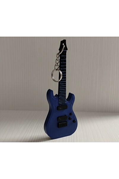 Vaggolab Elektro Gitar Anahtarlık - MAVİ