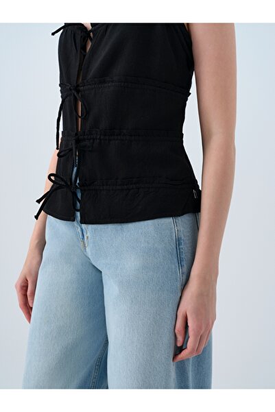 Loft Fitted Women's Blouse with Long Sleeves