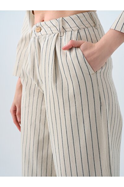 Loft Wide Leg Regular Fit Kadın Pantolon