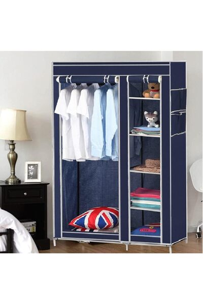 Arabest Portable Fabric Wardrobe, Wardrobe Closet for Clothes, Storage Organi...