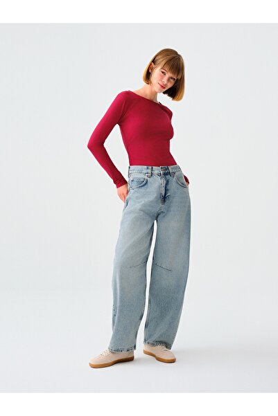 Loft Baggy Baggy Fit Kadın Pantolon