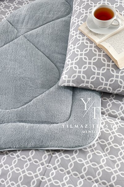 ChicMaison Single Fluffy Sleeping Set | Dowry Set | Dowry Team | Gray Chain