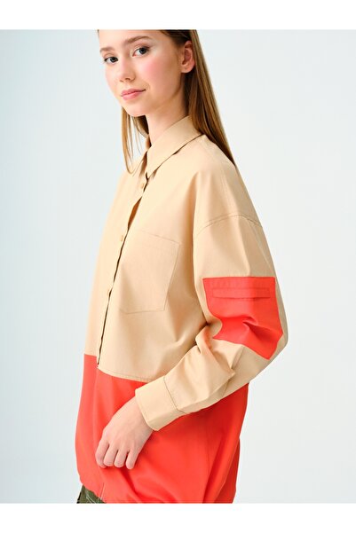 Loft Oversize Fit Kadın Gömlek U.kol