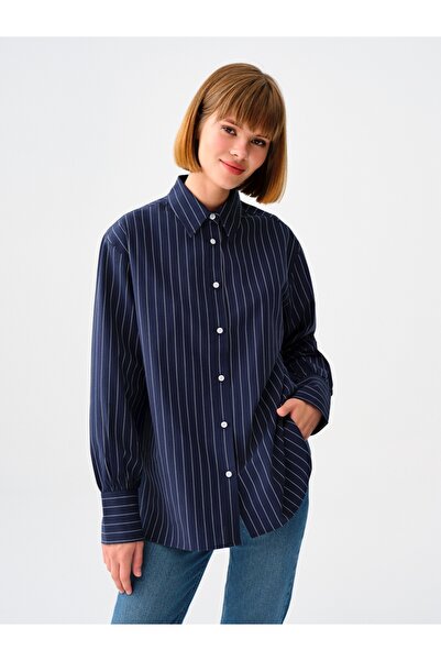 Loft Loose Fit Kadın Gömlek U.kol