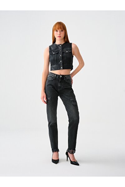 Loft Mom Slim Fit Women's Trousers