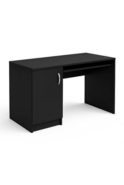 Homelux Birou Albert, 120x60x76 cm, 1 door, anthracite color, 18 mm chipboard