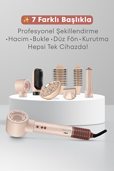 wimi 7-Headed Air Blowing Hair Styling Compact Hair Dryer