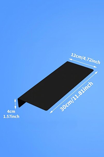 VENON Metal Raf Siyah 30 Cm Sevimli Kahve Köşesi Dizme Stand -Kahve Çekirdeği - Moka Pot - Kupa - Bardak