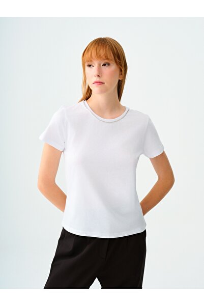 Loft Women's Regular Fit T-Shirt - Sleeves