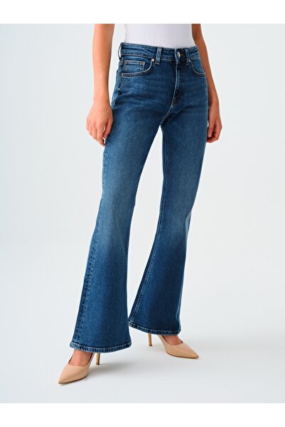 Loft Flare Slim Fit Kadın Pantolon