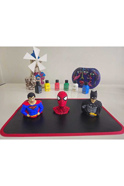 TARÇIN BOYAMA ATÖLYESİ مجموعة الرسم الحجري للأبطال المتحركة للحدث التعليمي 11...