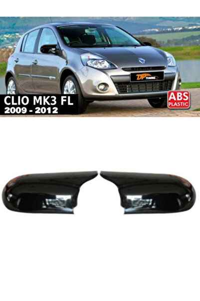 PND Renault Clio 3 2009-2012 Batman Yarasa Ayna Kapağı Piano Black