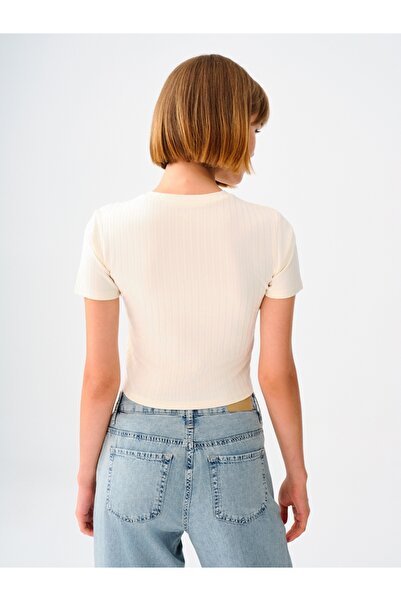 Loft Women's Fitted T-Shirt - Sleeves