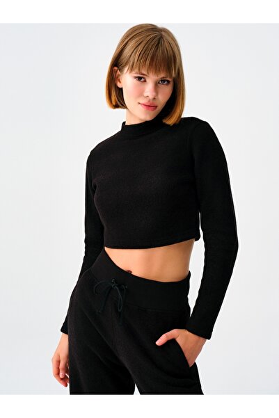 Loft Crop Women's Blouse U.Sleeve