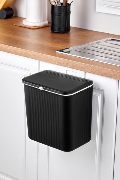 origa 15 Lt Mutfak Tezgah Üstü Ve Dolap Askılı Çöp Kovası