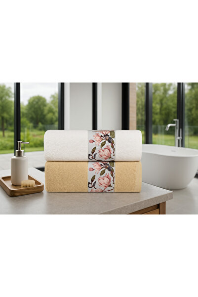 Lucy and Home Dijital Baskı 2'li Havlu Seti 40x60cm