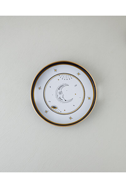 English Home 33 cm Talisman Moon Pp Tray - Black/Gold