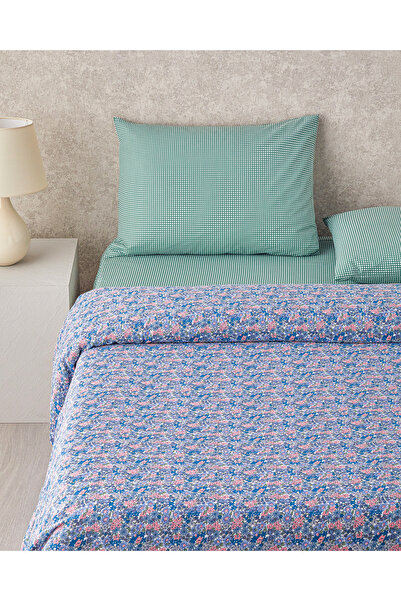 English Home Pink Petit Chamomile Single Pique Set 150X220 cm