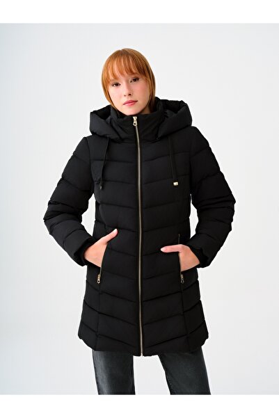Loft Kadın Mont Siyah Lf2037282