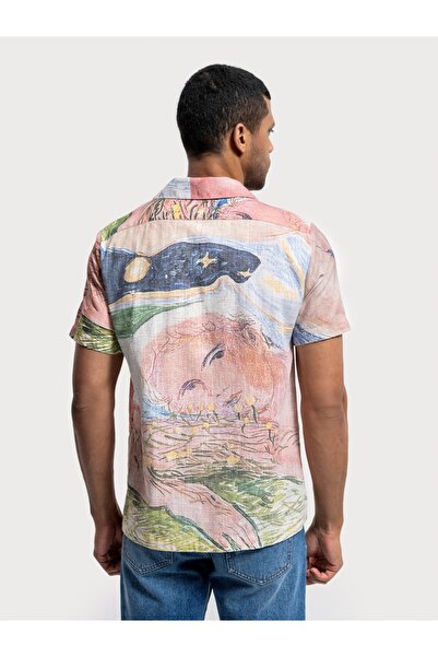 Loft Comfortable Cut Men's Shirt - Sleeves