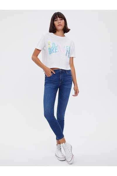 Loft جينز نسائي LF 2024056   - تصميم مريح وأنيق