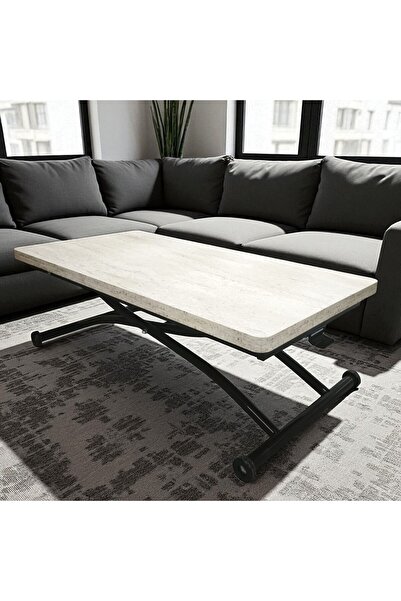 SEHPAM AKILLI Akıllı Sehpa Juppo Üst Tabla Mdf Velimeşe Oval Köşe Alt Siyah D...