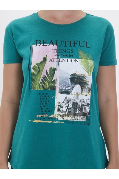 Loft Women's Regular Fit T-Shirt - Sleeves