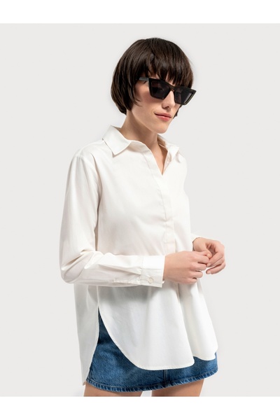 Loft Loose Fit Kadın Gömlek U.kol