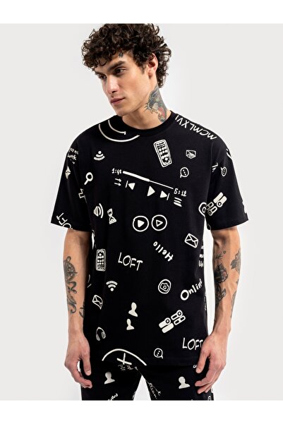 Loft Oversize Fit Erkek Tshirt K.kol