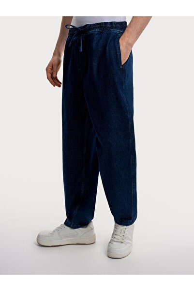 Loft Slouchy Elastic Waist Fit Erkek Pantolon
