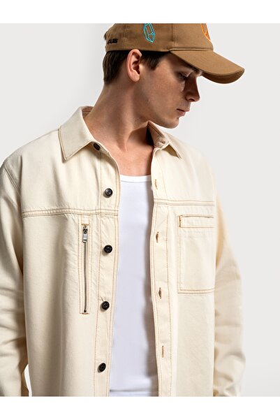 Loft Oversize Fit Erkek Gömlek U.kol