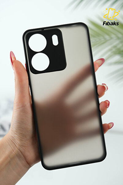 Fibaks Xiaomi Redmi A1 Kılıf Mat Parmak Izi Yapmaz Kamera Korumalı Renkli Tuş...